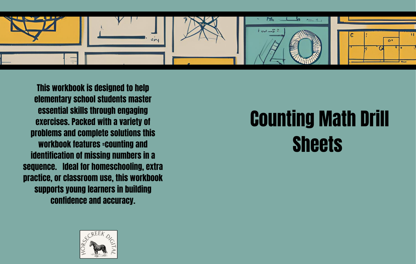 Counting Math Drill Sheets