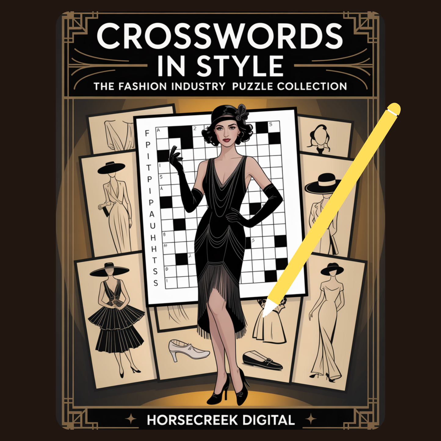 KINDLE SCRIBE Crosswords in Style: The Fashion Industry Puzzle Collection