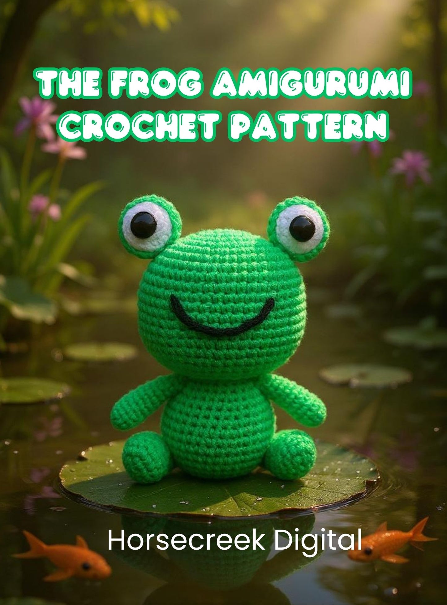 THE FROG AMIGURUMI CROCHET PATTERN
