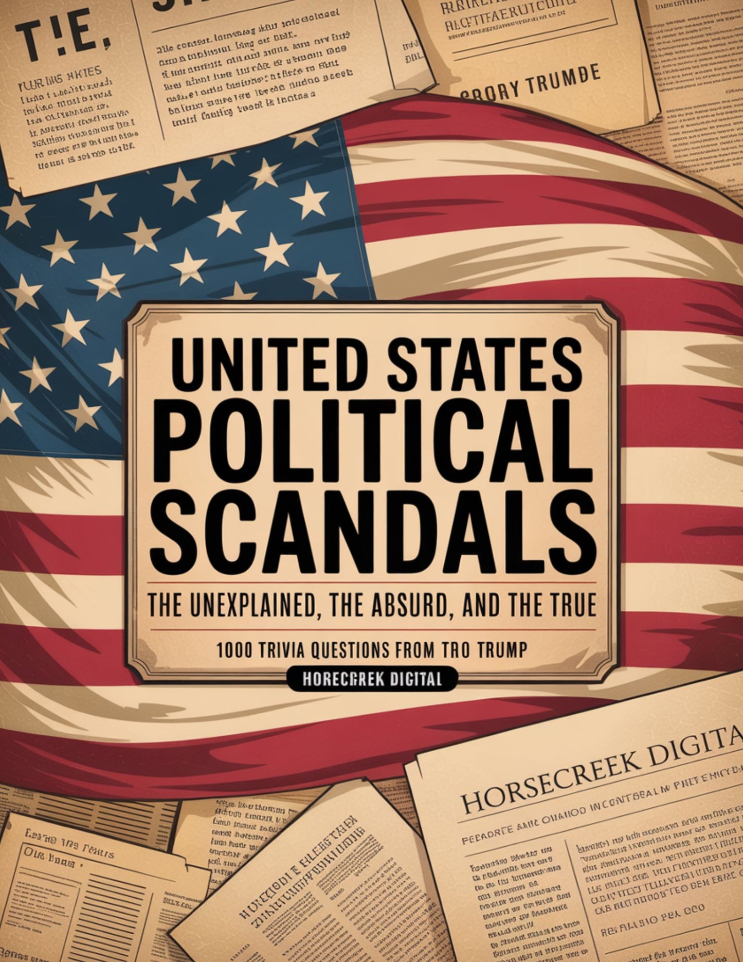 United States Political Scandals: The Unexplained, The Absurd, and The True — 1000 Trivia Questions from Watergate to Trump