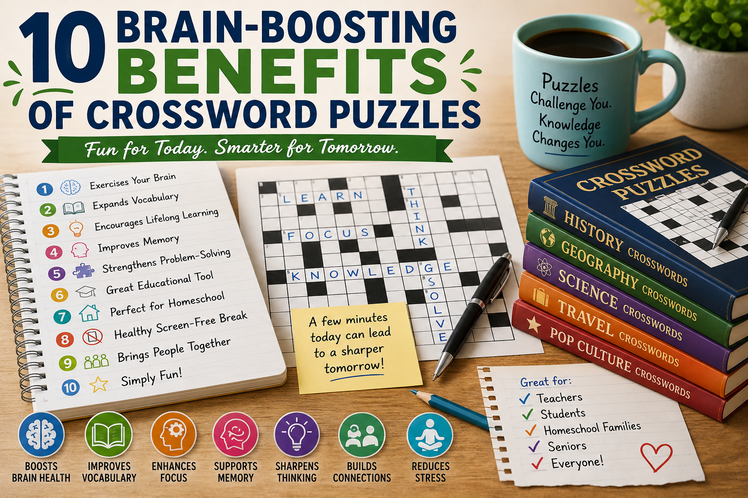 10 Brain-Boosting Benefits of Crossword Puzzles (Backed by Research)
