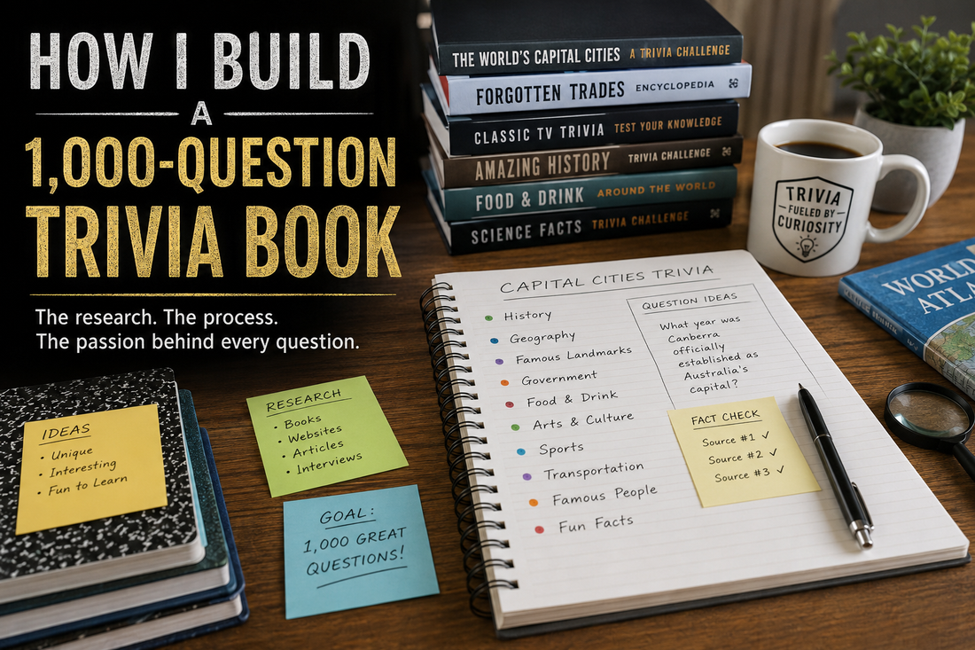 How I Build a 1,000-Question Trivia Book