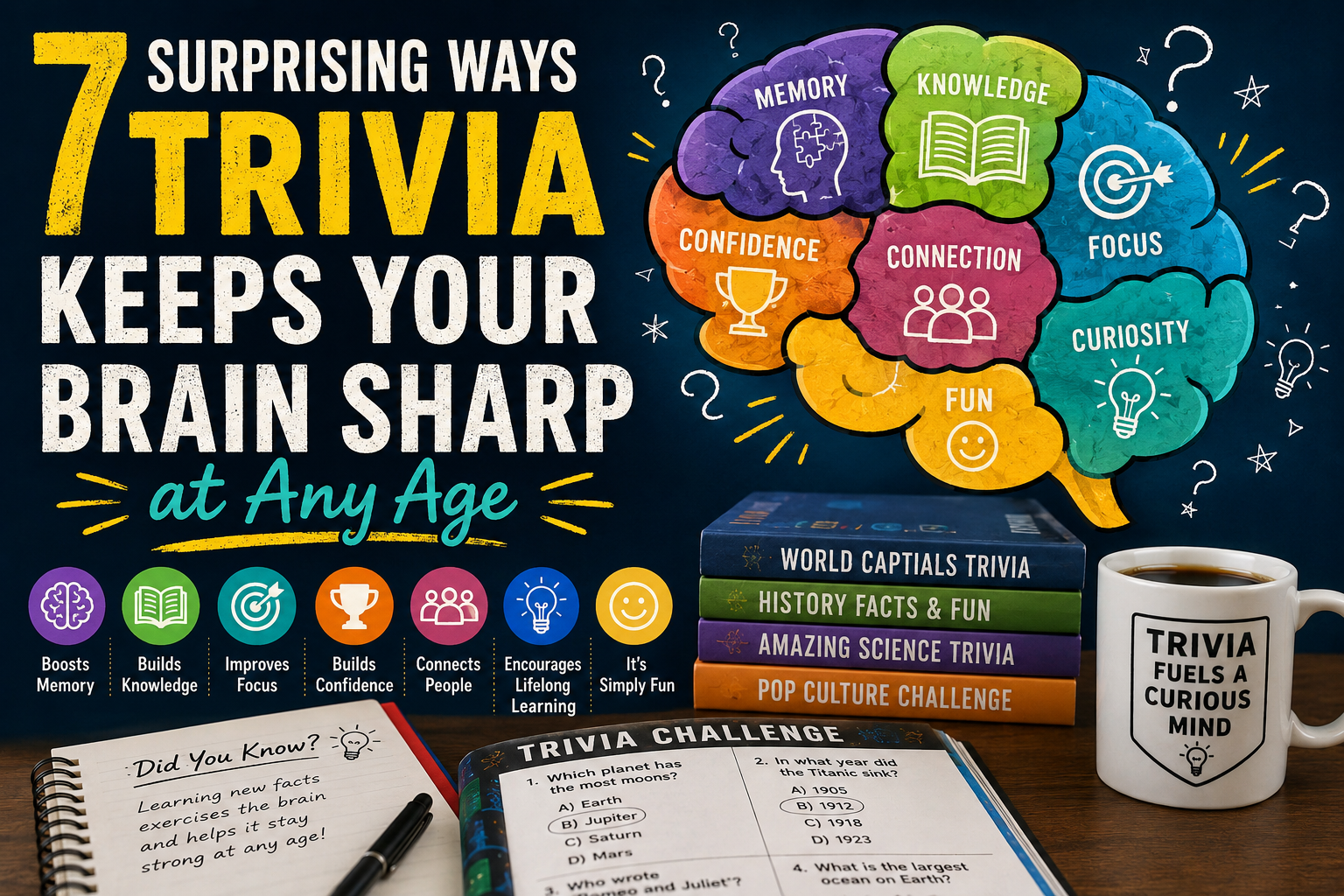 7 Surprising Ways Trivia Keeps Your Brain Sharp at Any Age