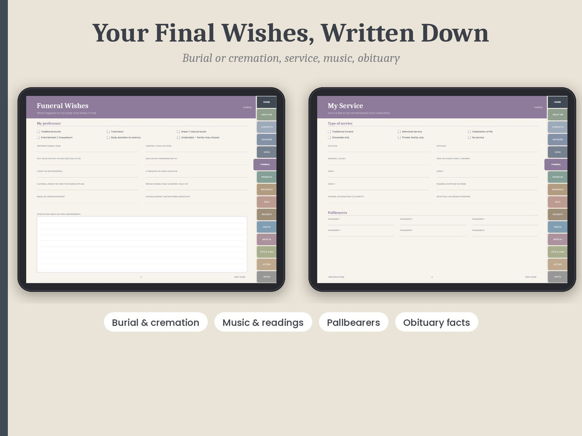 The Legacy Planner: Everything Your Loved Ones Need to Know