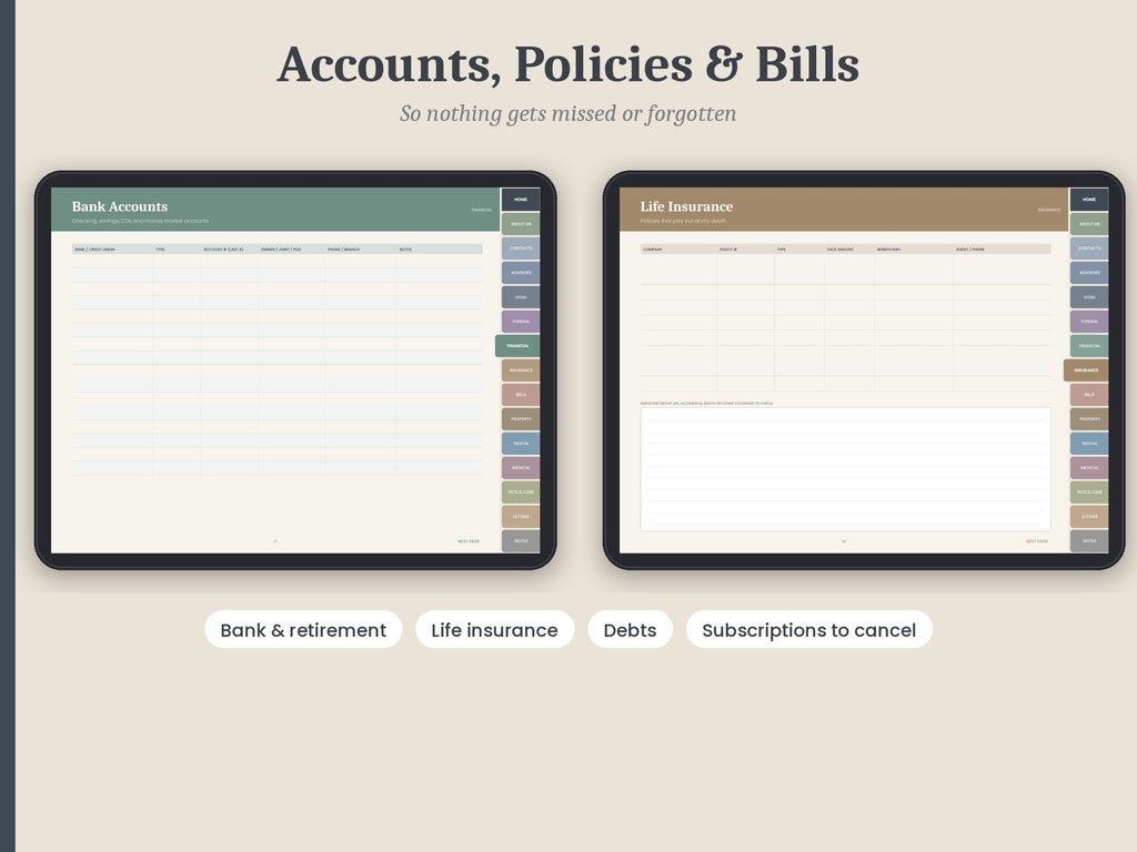 The Legacy Planner: Everything Your Loved Ones Need to Know