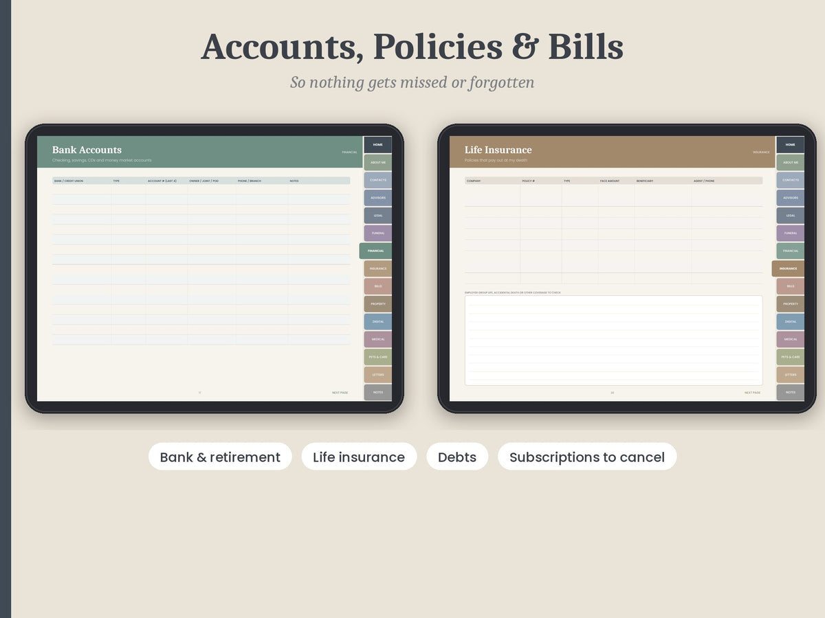 The Legacy Planner: Everything Your Loved Ones Need to Know