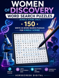 Women of Discovery Word Search Puzzles (Kindle Scribe) 150 Word Search Puzzles Celebrating Female Scientists, Inventors, and Innovators