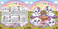 Maltese Puppies Coloring Book digital download