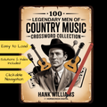 Kindle Scribe Puzzle Book, Digital PDF 100 Crosswords Country Music