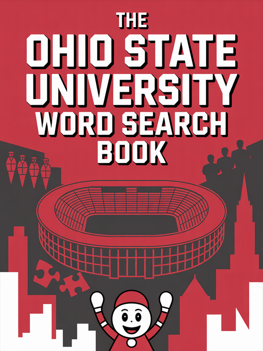 The Ohio State University Word Search Book – 100 Puzzles for Buckeye Fans
