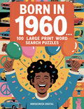 Born in 1960 Word Search Puzzle Book for Kindle Scribe – 100 Nostalgic 1960s Puzzles (Write-On Edition)