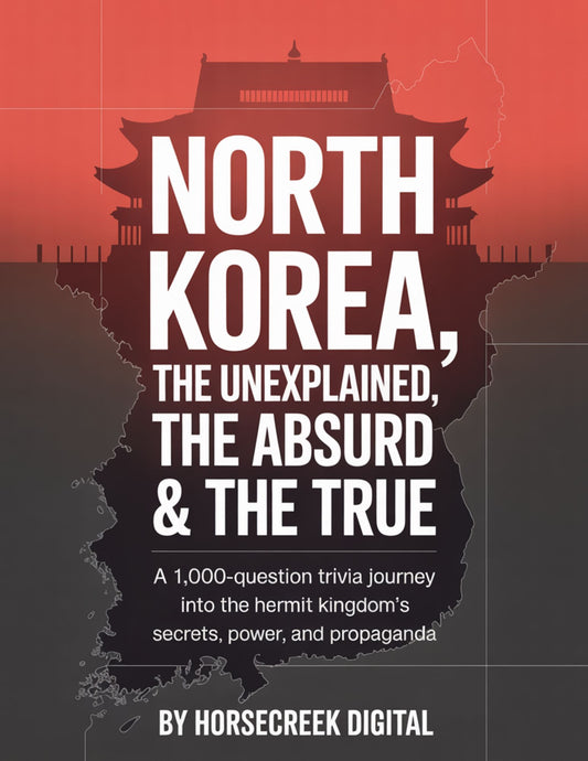 North Korea: The Unexplained, The Absurd and The True-1000 Trivia Questions