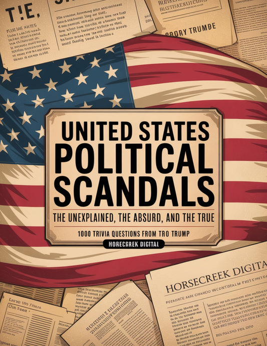 United States Political Scandals: The Unexplained, The Absurd, and The True — 1000 Trivia Questions from Watergate to Trump