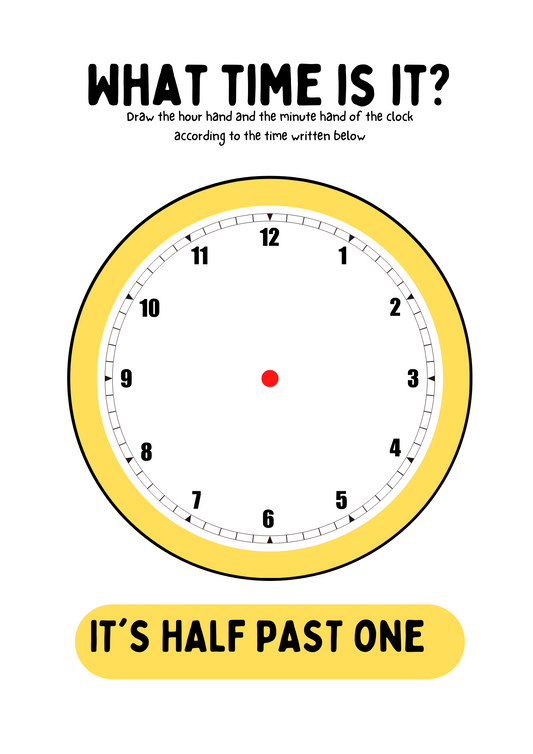 What Time is it? Activity Book